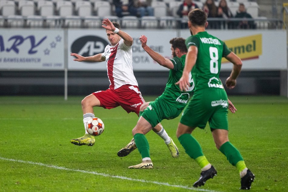 Puszcza pożarła ŁKS Łódź. Łodzianie z kolejną porażką w sezonie na własnym boisku