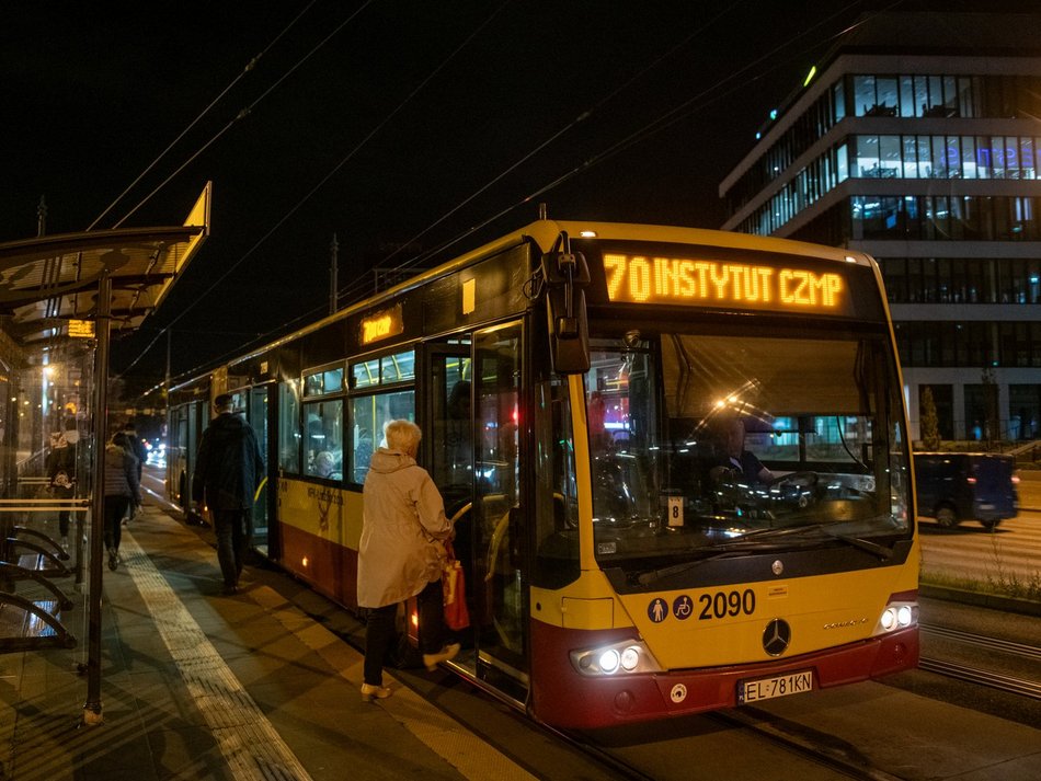 Łódź. Linia 70 MPK Łódź