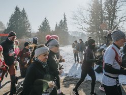 Botaniczna Piątka w Ogrodzie Botanicznym w Łodzi. Galeria z mroźnego biegu