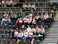 Łódź. Kibice na meczu ŁKS Commercecon Łódź z ITA TOOLS STAL Mielec. Byłeś/aś?