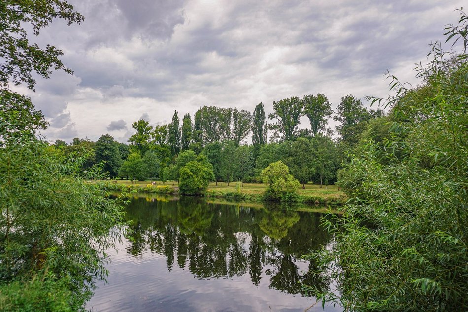 Łódź. Park nad Jasieniem