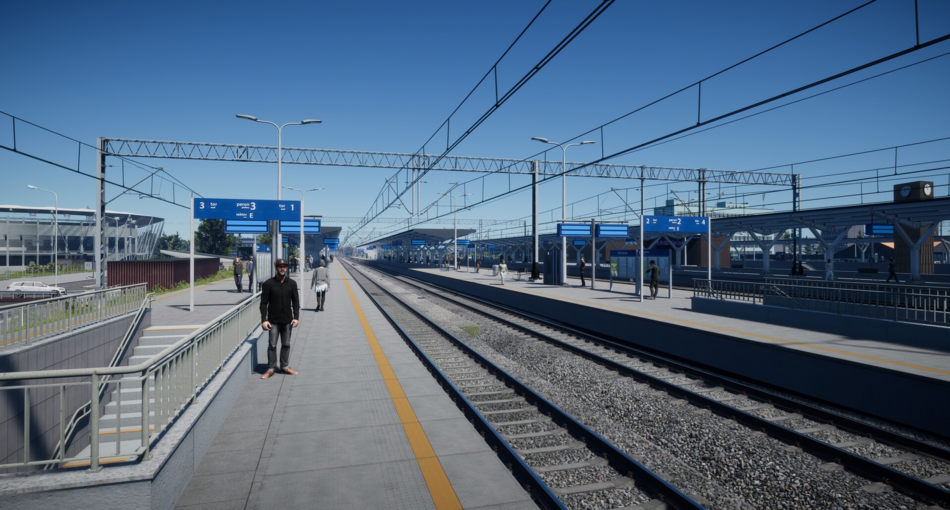 Łódź. Już dziś możesz poprowadzić pociąg po Węźle Kolejowym w Łodzi! Wystarczy myszka i klawiatura