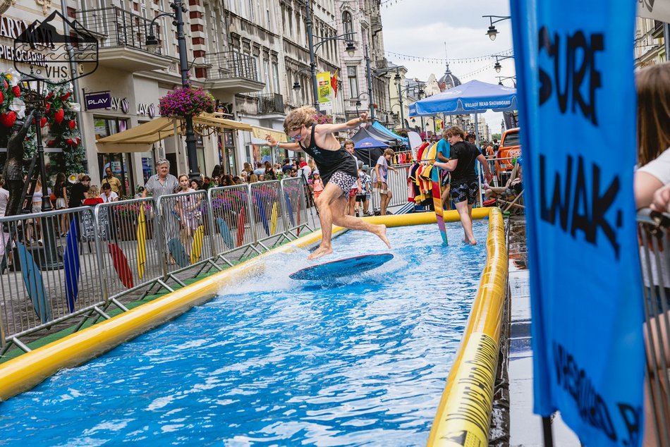 Łódź. Strefa Skate na 603. Urodziny Łodzi