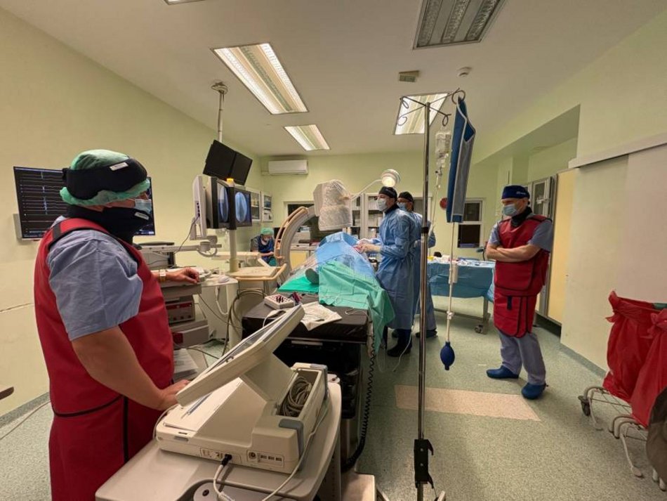 Łódź. Innowacyjny zabieg w szpitalu Biegańskiego