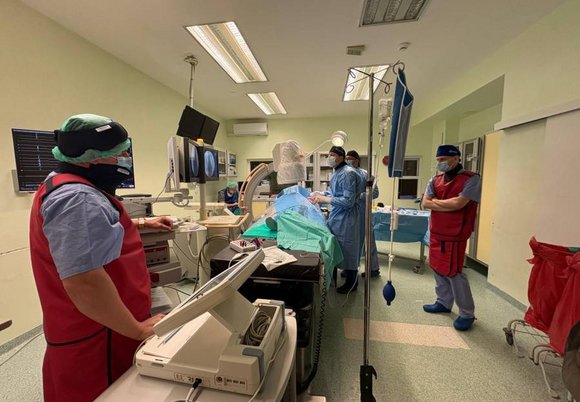 Łódź. Innowacyjny zabieg w szpitalu Biegańskiego