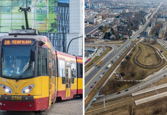 Łódź. Wielki remont torów MPK Łódź na Teofilowie. Zielone torowisko od Żabieńca do Szczecińskiej