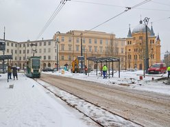 Specjalistyczny tramwaj testował torowisko