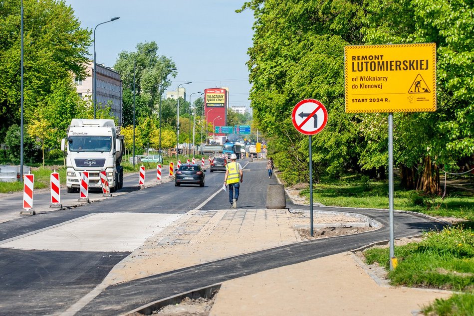 Remont Lutomierskiej