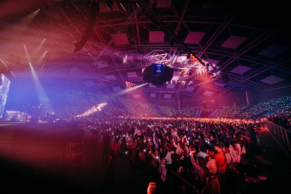 Koncert Sanah w Atlas Arenie w Łodzi