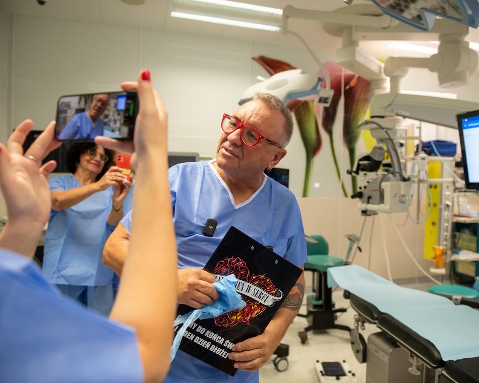 Szpital Jonschera w Łodzi z nowym sprzętem okulistycznym od WOŚP