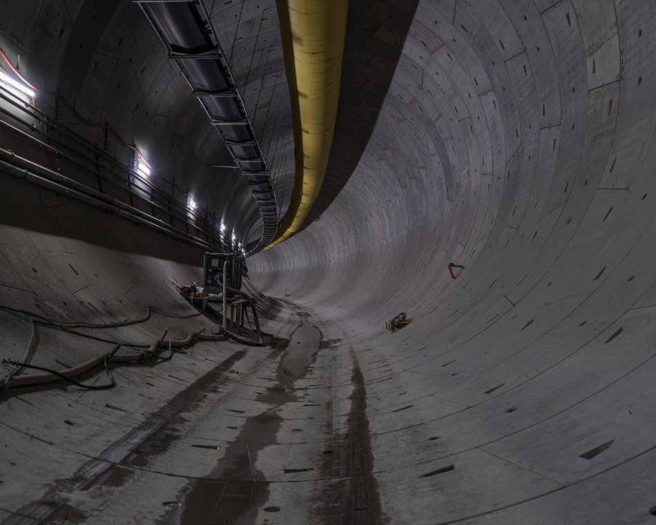 metro lodz tunel srednicowy