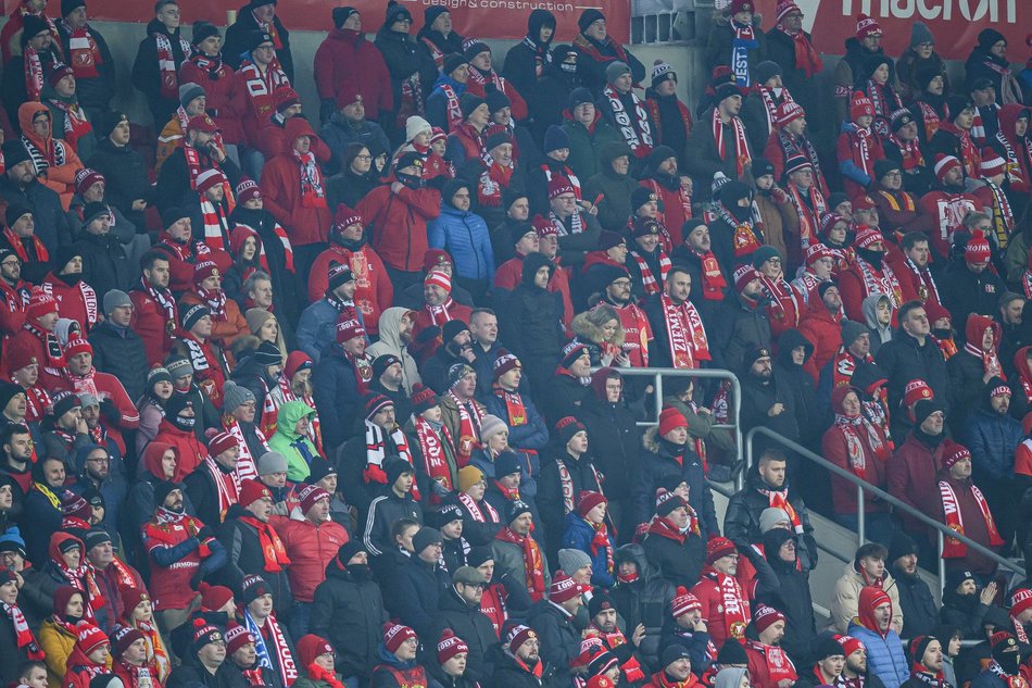 Zdjęcia z meczu Widzewa Łódź z Cracovią