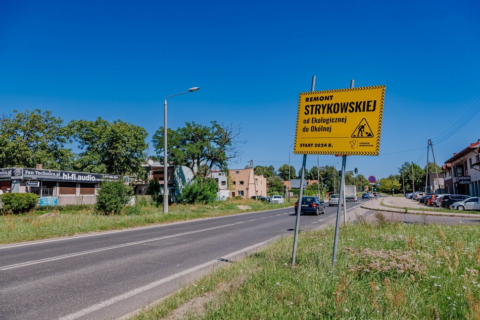 Strykowska zyska nową nawierzchnię!
