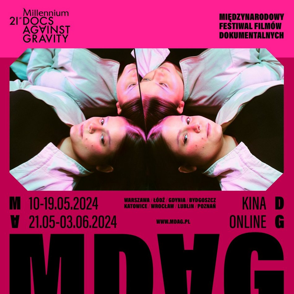 plakat zapraszający na wydarzenie w Łodzi