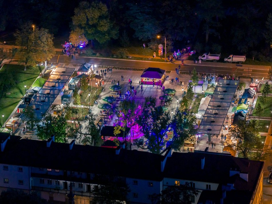 Light Move Festival Łódź 2025 z lotu ptaka! Te widoki zachwycą każdego!