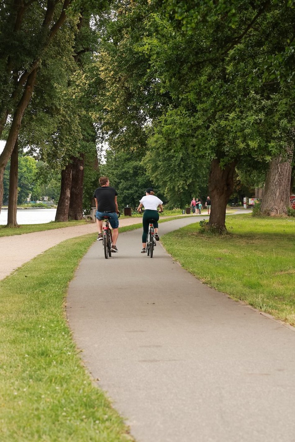 Łódź. Cisza i spokój na Stawach Stefańskiego w Łodzi. Idealne miejsce na niedzielne popołudnie