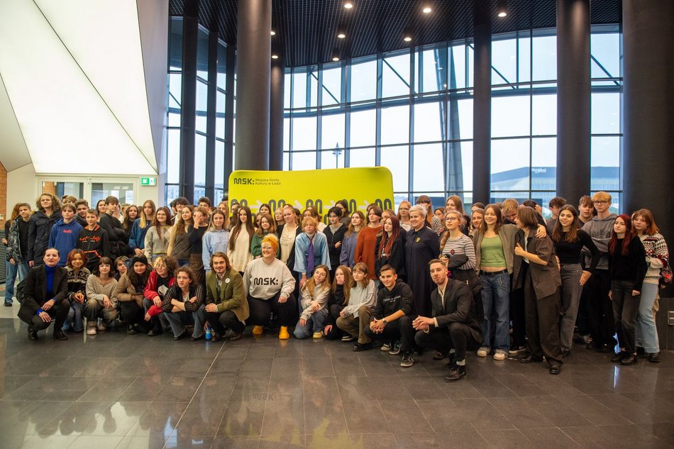 EC1 Łódź - belgijkę tańczą licealiści z II LO, III LO i XI LO