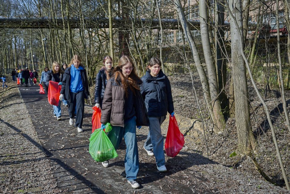 Trwa się Galante Sprzątanie 2024 w Łodzi