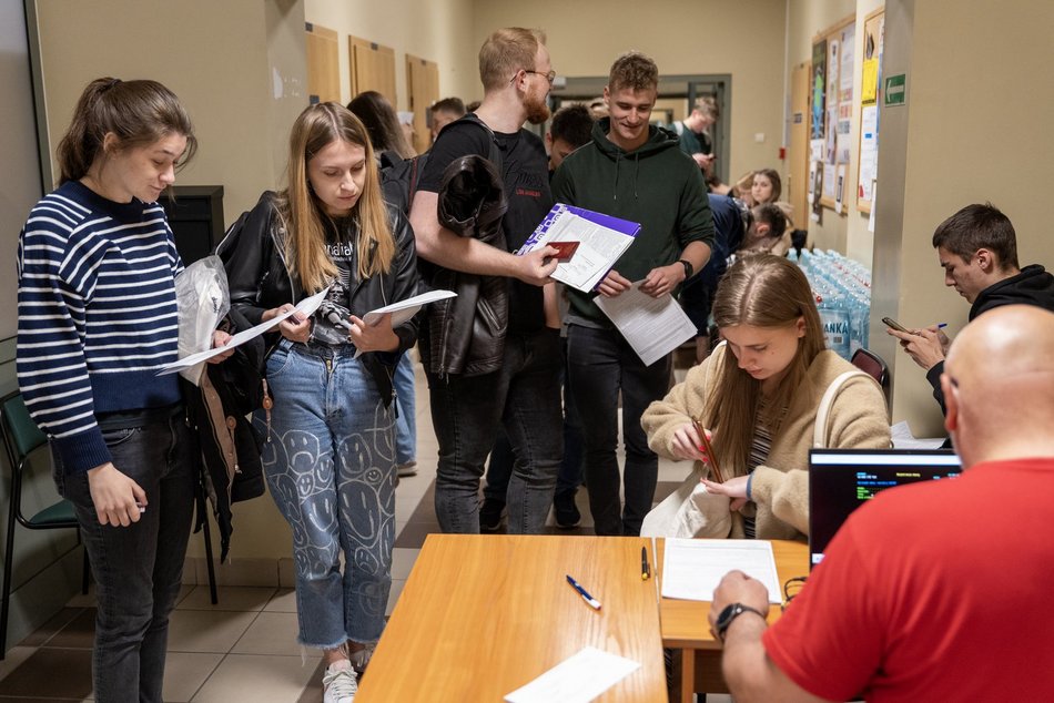 Studenci Politechniki Łódzkiej oddają krew