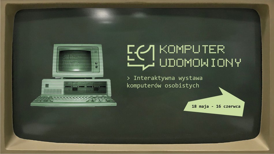 plakat z komputerem