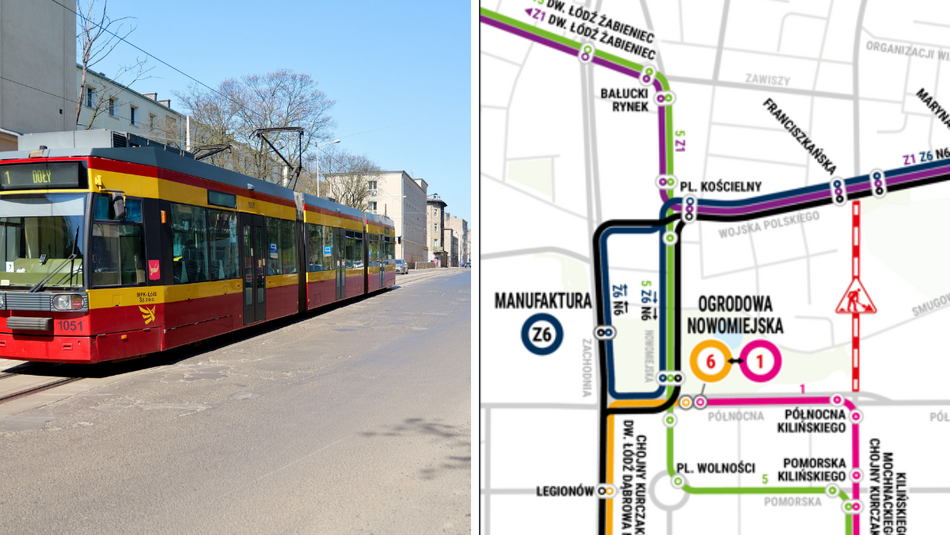 Łódź. Remont Franciszkańskiej w Łodzi. Zmiany w ruchu i MPK Łódź