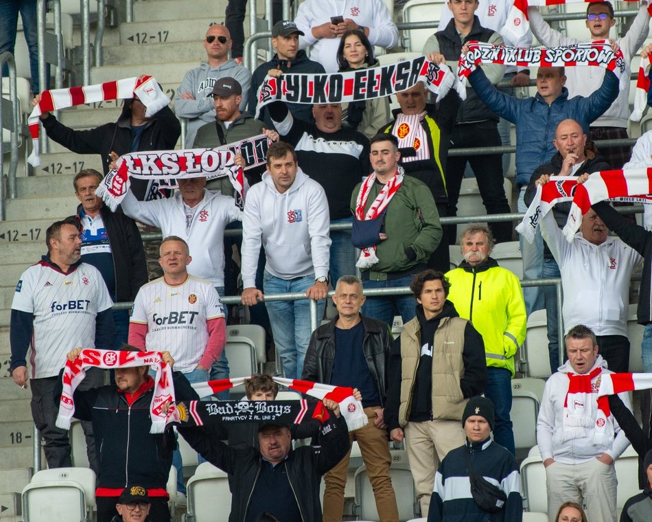 Łódź. Kibice na meczu ŁKS Łódź - Stal Rzeszów. Byłeś/aś? Znajdź się w galerii zdjęć!