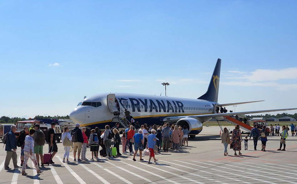 Łódź. Na wakacje z lotniska w Łodzi? W okresie letnim to już ponad 100 tysięcy pasażerów!