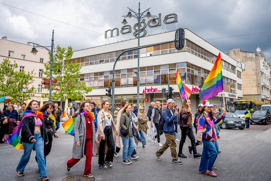 Łódź. Marsz Równości Łódź 2025 przeszedł ulicami miasta. Moc pozytywnej energii!