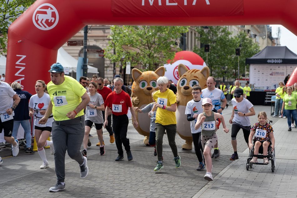 Mini Bieg Ulicą Piotrkowską Rossmann Run ukończony