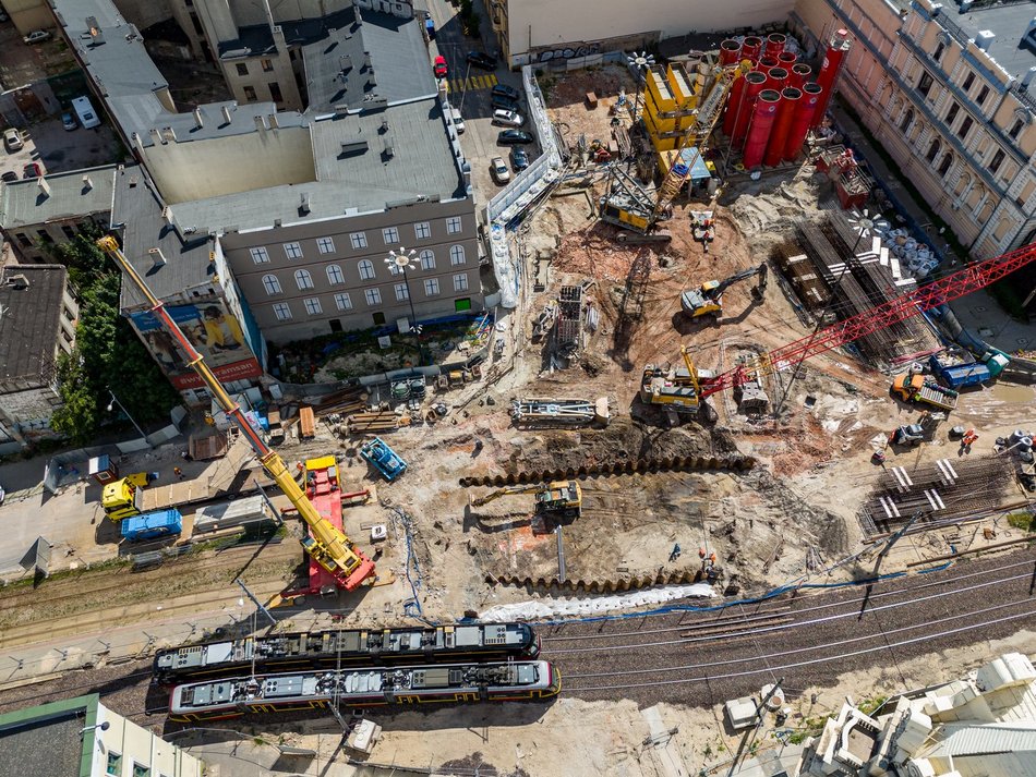 Tunel pod Łodzią. Zajrzyj na plac budowy stacji Łódź Śródmieście