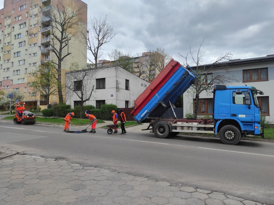 Prace na ul. Tatrzańskiej