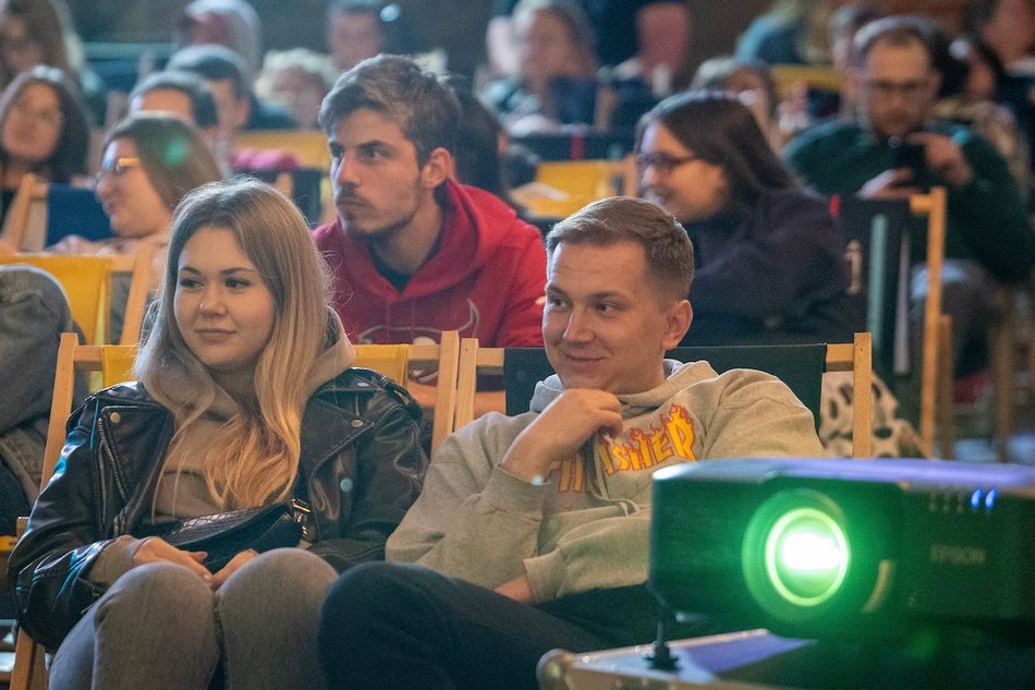 Łódź. TME Polówka w Łodzi. Publiczność w Fuzji obejrzała „Dzień Świra”
