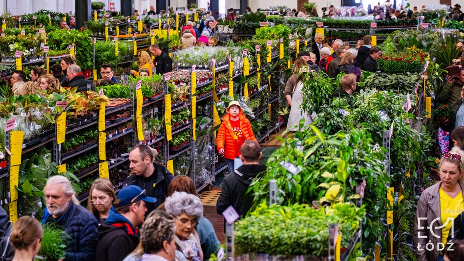 Łódź. Wiosenny Festiwal Roślin w EC1