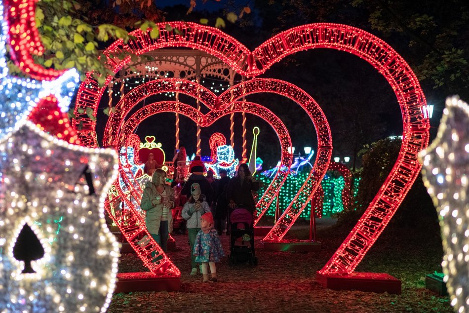 [Translate to Ukraiński:] Park Miliona Świateł w Łodzi