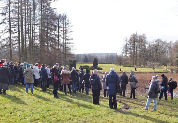 Spacer w Ogrodzie Botanicznym w Łodzi