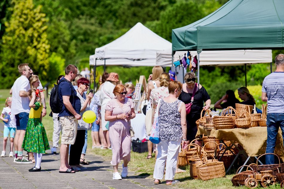Majówka w Ogrodzie Botanicznym w Łodzi
