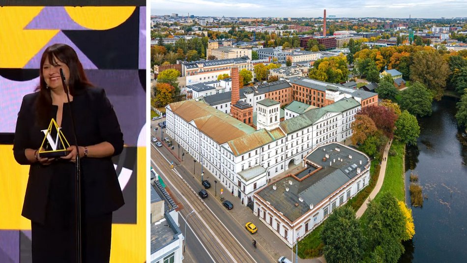 budynki muzeum z lotu ptaka