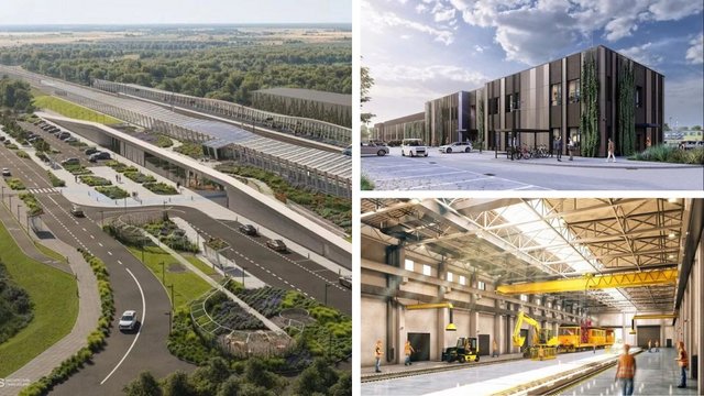 Kolej Dużych Prędkości w Łodzi. Dworce, przystanki i wiadukty na trasie do Warszawy [WIZUALIZACJE]