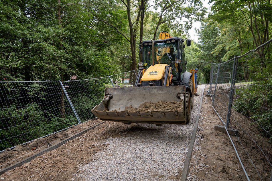 Droga rowerowa na Księżym Młynie