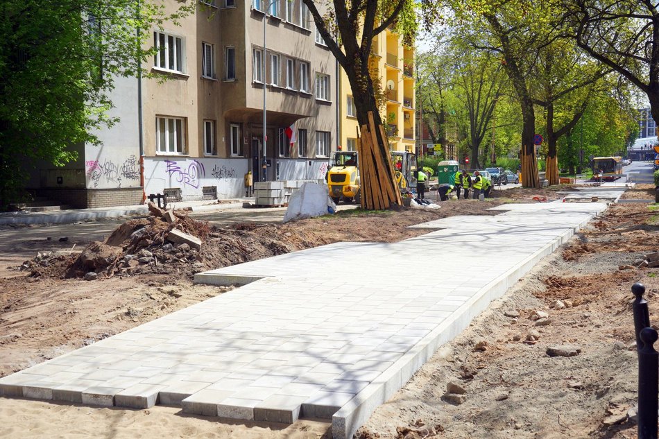 Łódź. Remont POW w Łodzi
