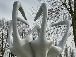 Łódź. Żurawie z Retkini 