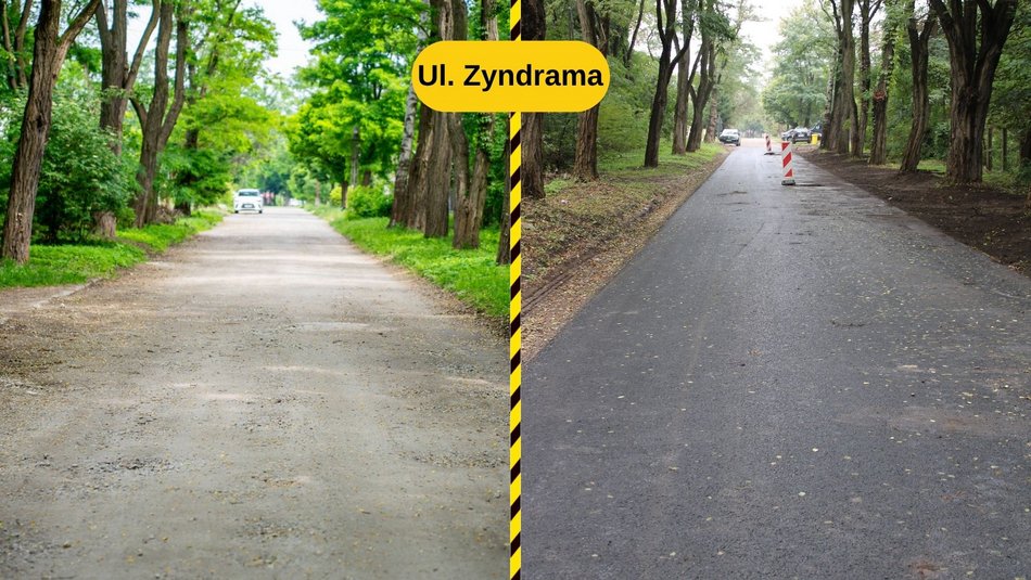 Łódź. Były gruntówki, jest równy asfalt! Te drogi w Łodzi są już po remoncie. Które następne?