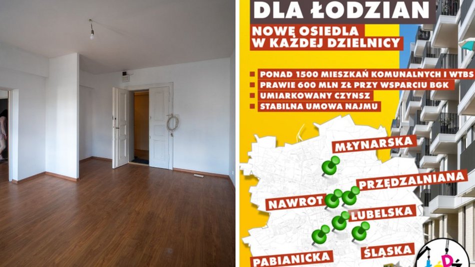 Ponad 1500 mieszkań komunalnych w Łodzi