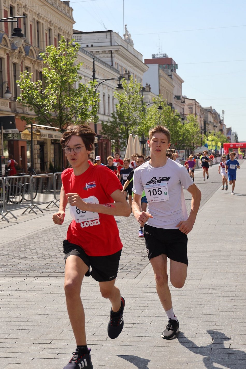 Mini Bieg Ulicą Piotrkowską.