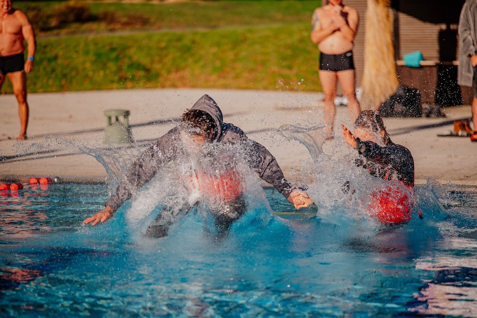 Morsowanie w Aquaparku Fala