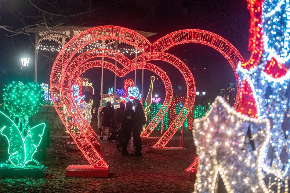 Парк Miliona Świateł. Захоплююче лазерне шоу — головна подія сезону