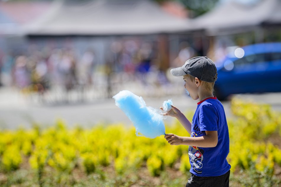 Łódź. Piknik otwarcia Szczecińskiej w Łodzi wielkim hitem. Tłumy łodzian bawią się świetnie