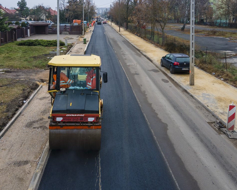 Ulica Śląska remont