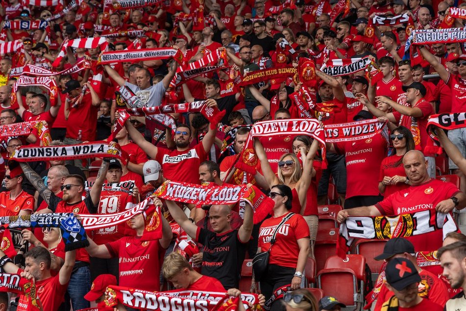 Łódź. Kibice na meczu Widzewa Łódź z Zagłębiem Lubin. Byłeś? Odszukaj się w galerii