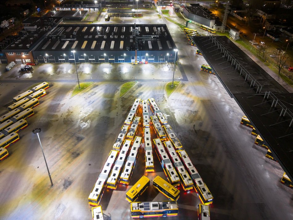 Św. Mikołaj z autobusów MPK Łódź